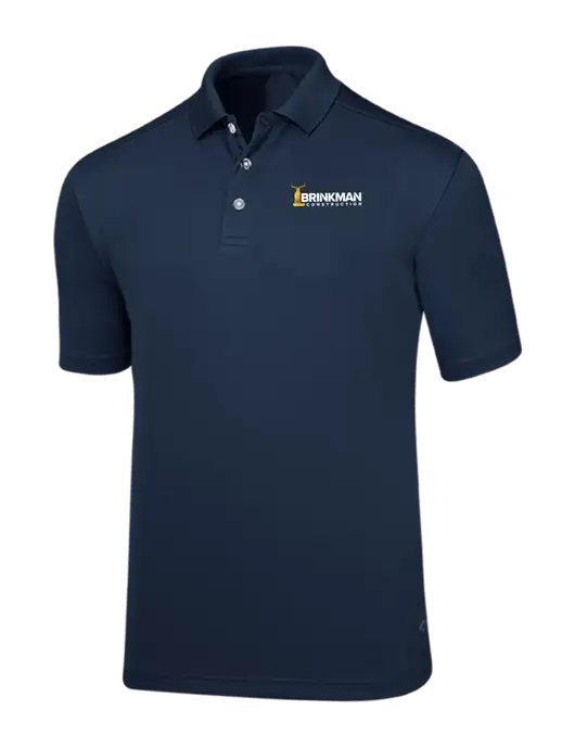 Callaway Core Navy Performance Polo w/Brinkman Construction Logo