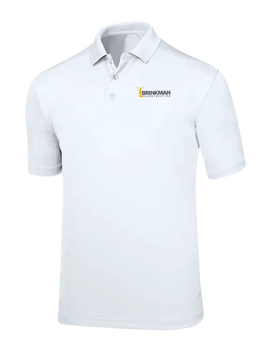 Callaway Core Bright White Performance Polo w/Brinkman Construction Logo
