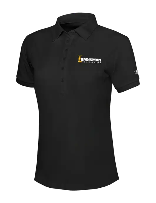 OGIO Womens Blacktop Jewel Polo w/Brinkman Construction Logo