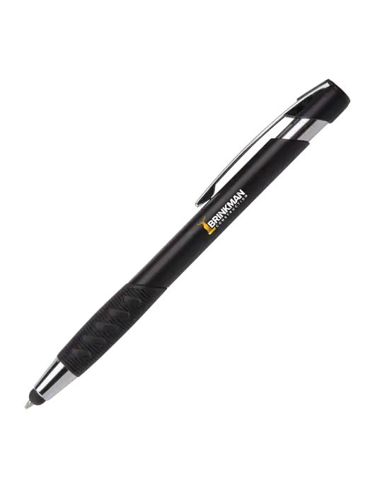 Alize Black Stylus Black Ink Pen w/Brinkman Construction Logo