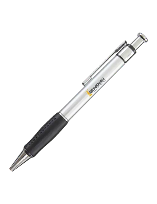 Malta Silver Pen - Black Ink w/Brinkman Construction Logo