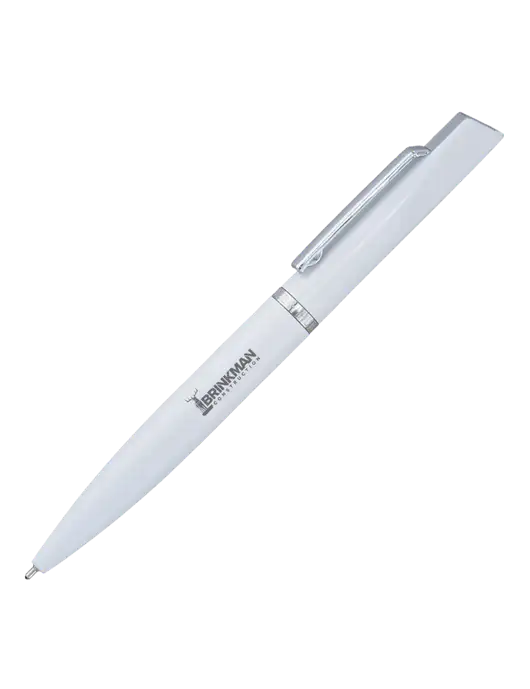 Santos White Pen - Black Ink w/Brinkman Construction Logo