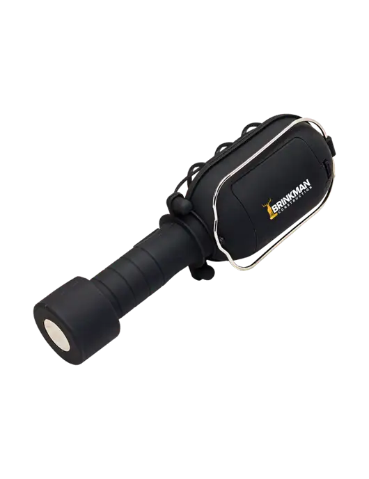 Black Magnum Worklight w/Brinkman Construction Logo