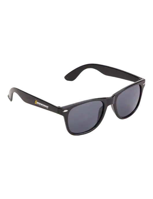 Daytona Black Sunglasses w/Brinkman Construction Logo