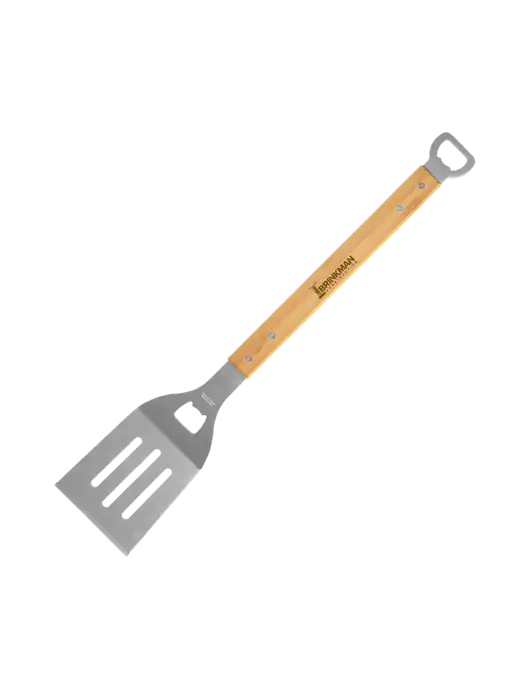 Bamboo BBQ Spatula w/Brinkman Construction Logo
