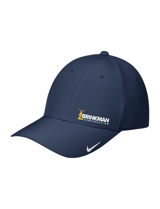 Nike Navy Dri-FIT Legacy Cap w/Brinkman Construction Logo