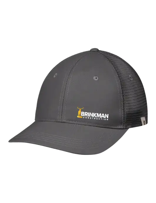 Carhartt Dark Grey Trucker Rugged Pro Series Cap w/Brinkman Construction Logo