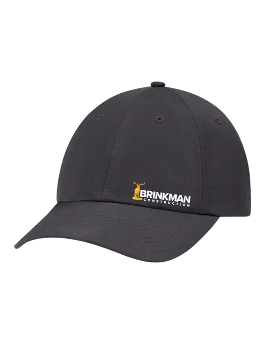 Richardson Relaxed Performance Lite Dark Grey Cap w/Brinkman Construction Logo