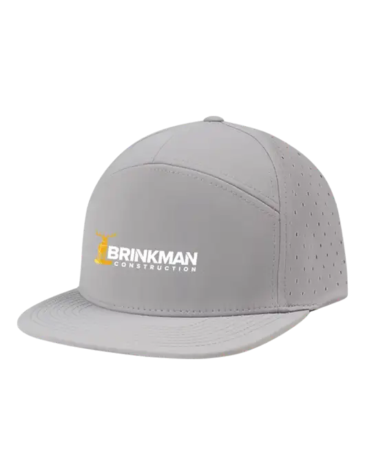 Richardson Light Grey Cannon Cap w/Brinkman Construction Logo