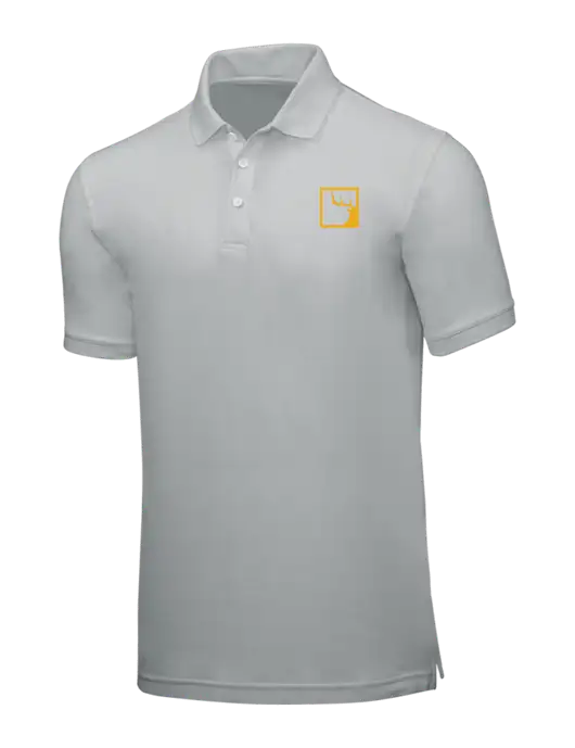 Light Grey Core Classic Pique w/Gus In A Box Logo