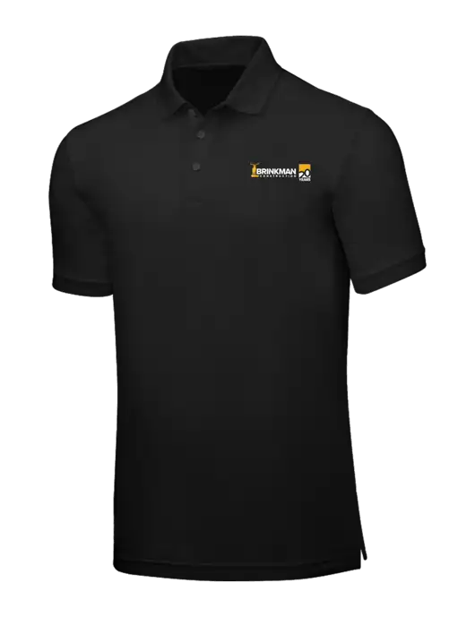 Black Core Classic Pique w/Brinkman Construction 20th Logo