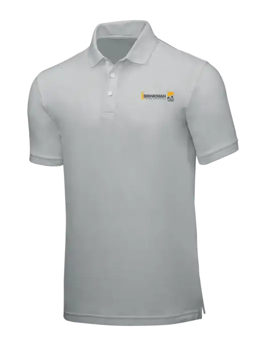 Light Grey Core Classic Pique w/Brinkman Construction 20th Logo