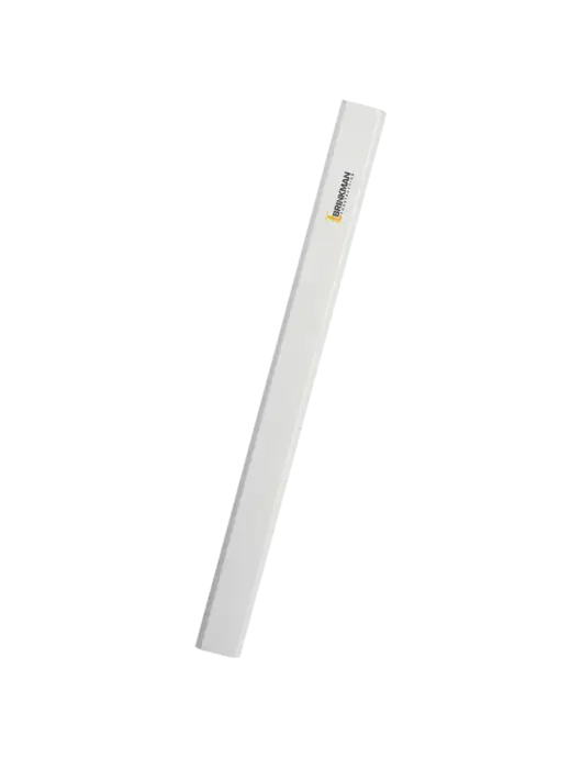 White Carpenter Pencil w/Brinkman Construction Logo